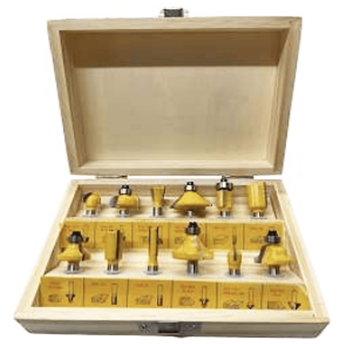 Powerhouse PH-RBSET-1/2-12 Router Bits 12pcs Set