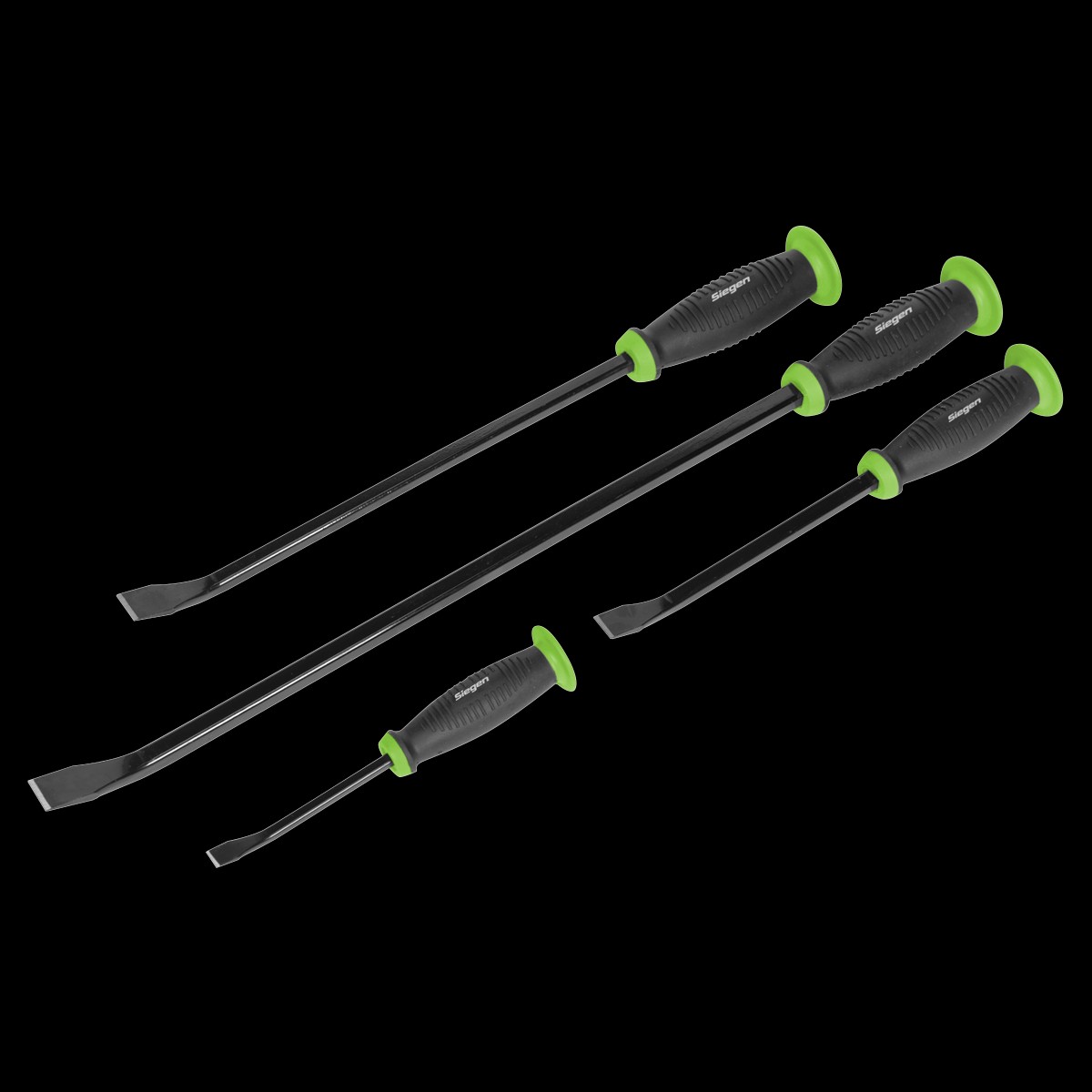 Sealey S0557 4pc Pry Bar Set with Hammer Cap