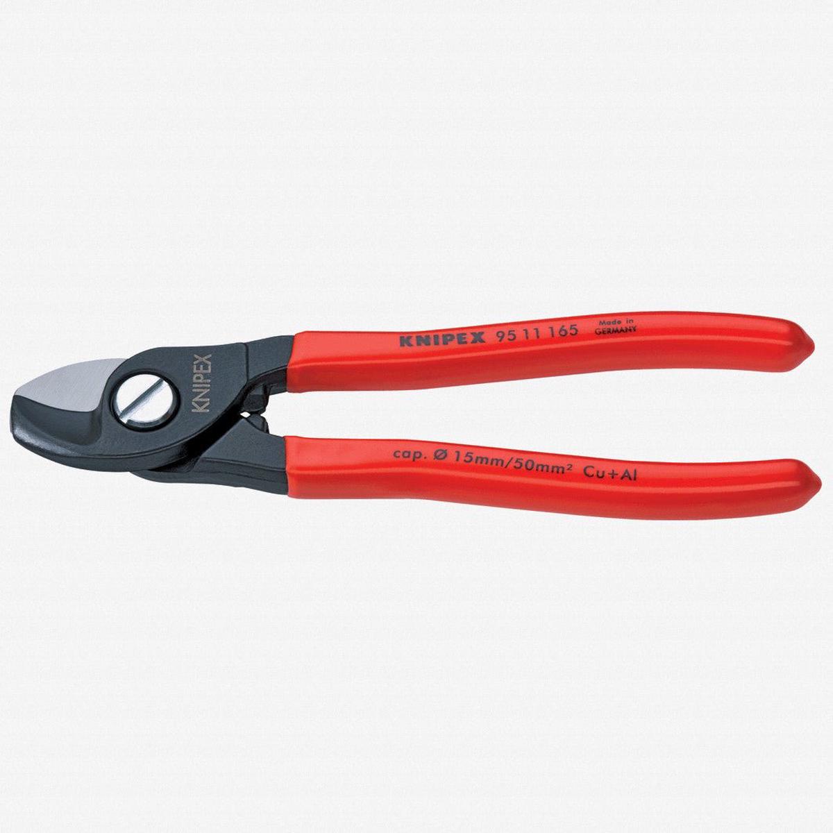 Knipex 6.5″ Cable Shears – Plastic Grip