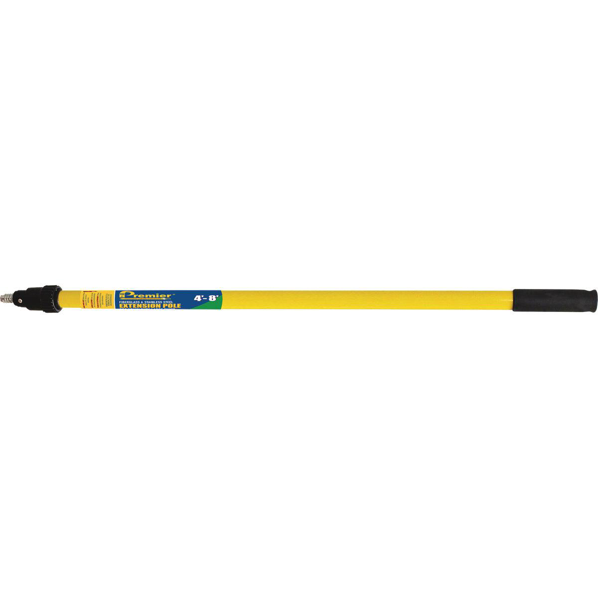 Premier 4 Ft To 8 Ft Telescoping Fiberglass 038 Stainless Steel External Twist Extension Pole