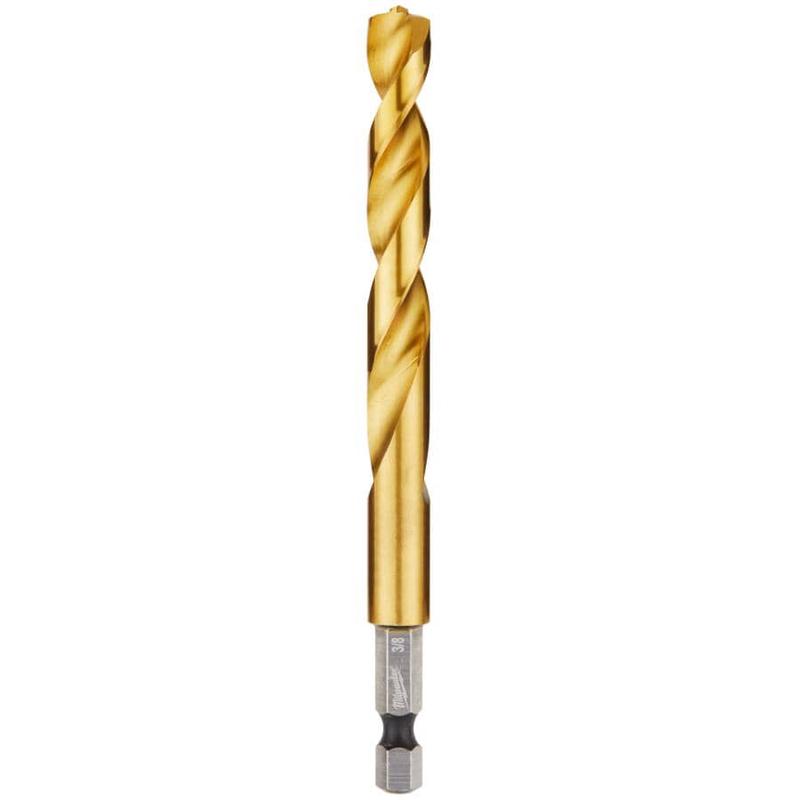 Shockwave Red Helix 3/8″ Titanium Drill Bit