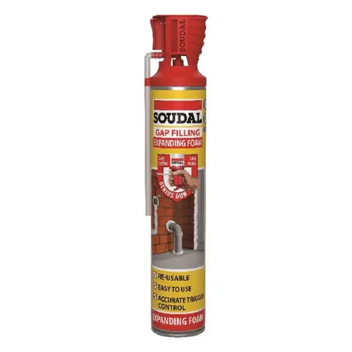 Soudal Foam Expanding Genius Gun 500ml