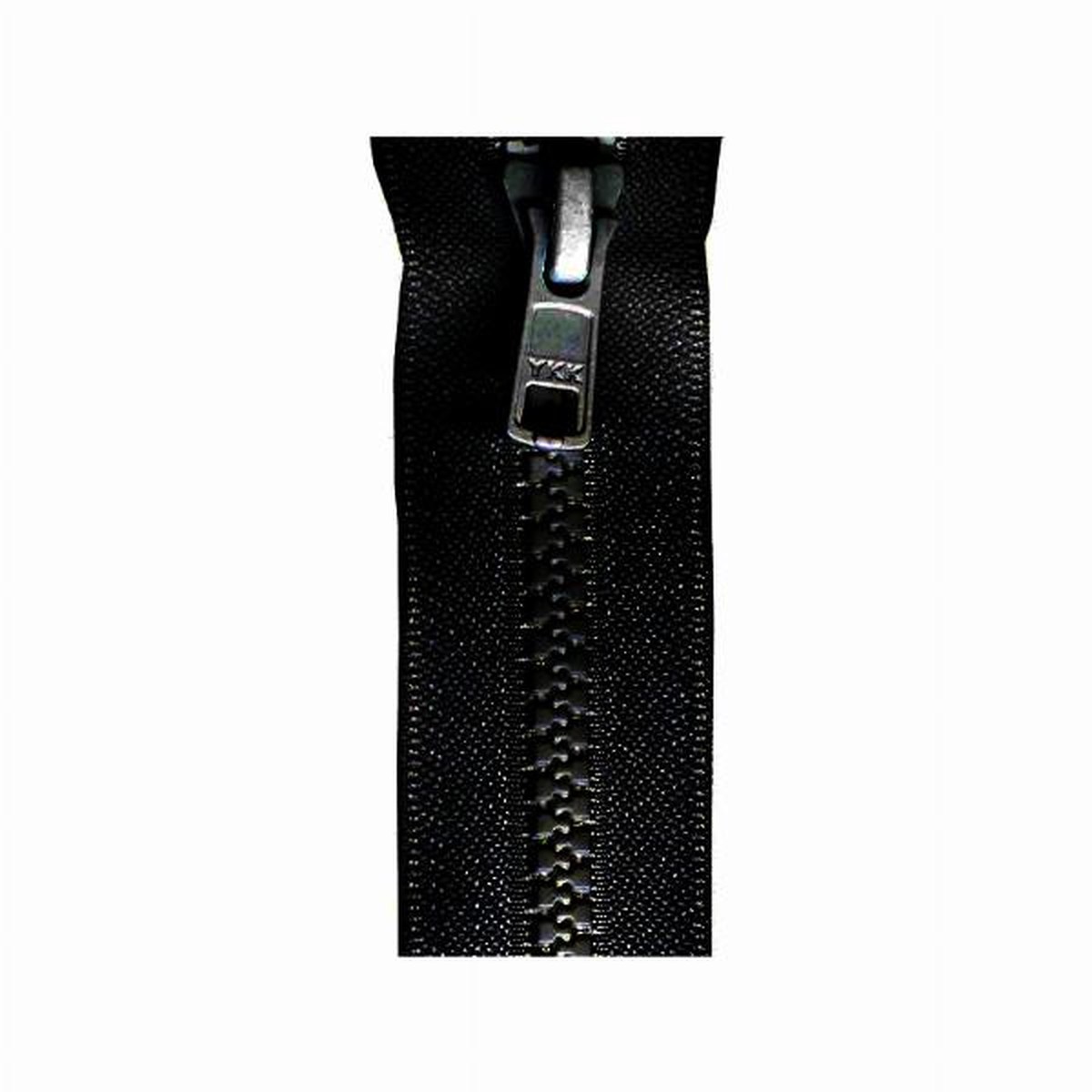 YKK Vislon No. 10 Zipper - Black - Precut