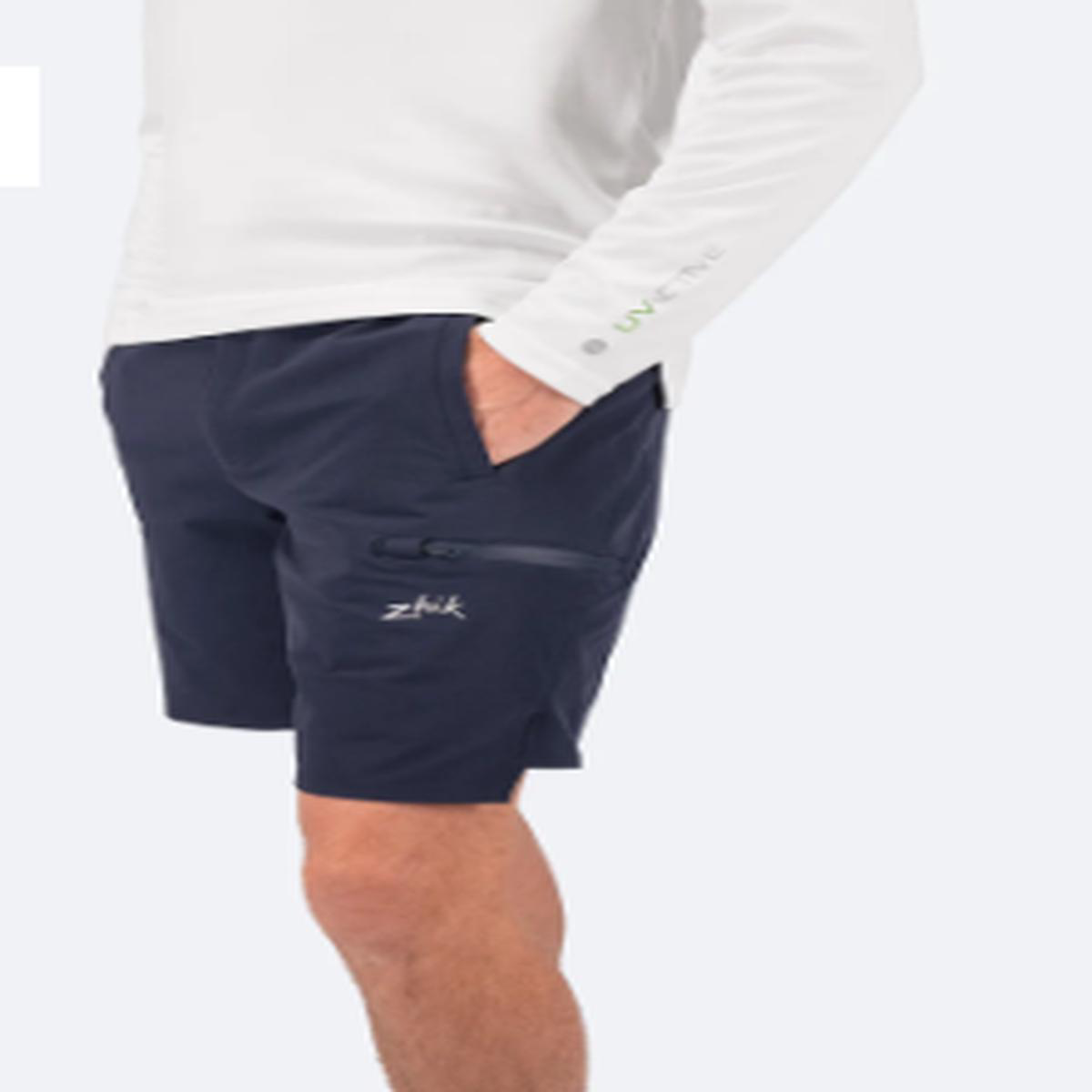 Zhik Mens Stretch Fast Dry Deck Shorts 8211 NAVY XS