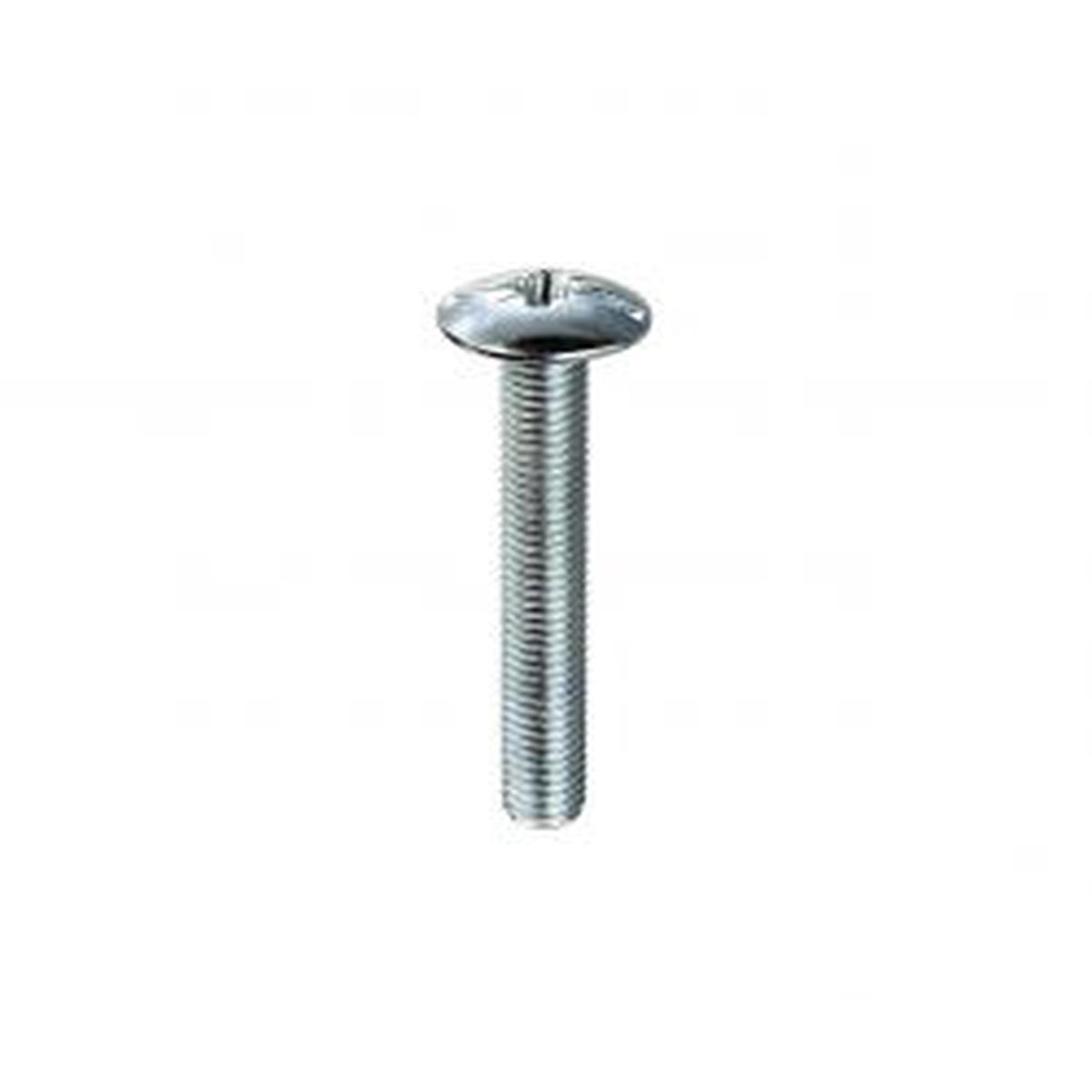 *POZI ZINC B M6 LARGE ROUND HEAD SCREWS