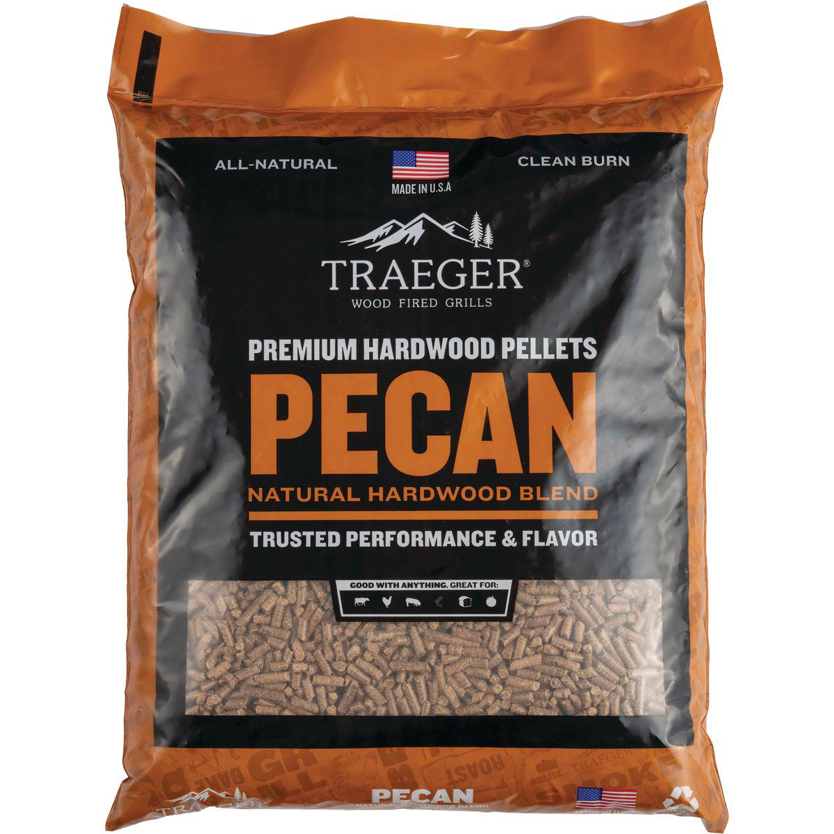 Traeger 20 Lb Pecan Wood Pellet