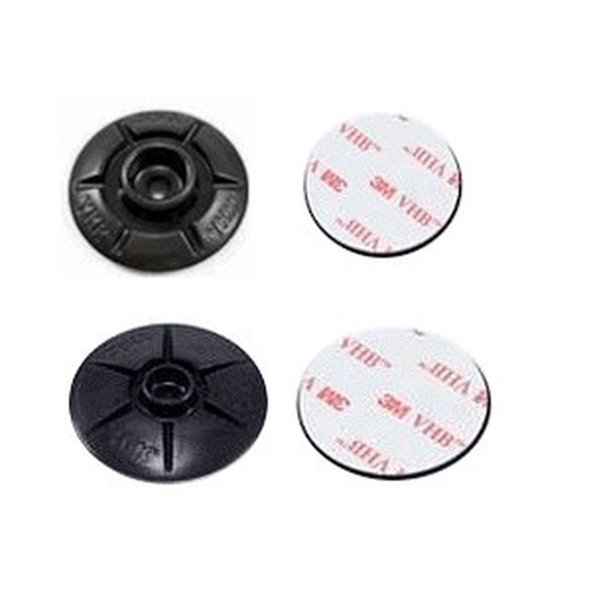 YKK SNAD Adhesive Stud Dome - Black