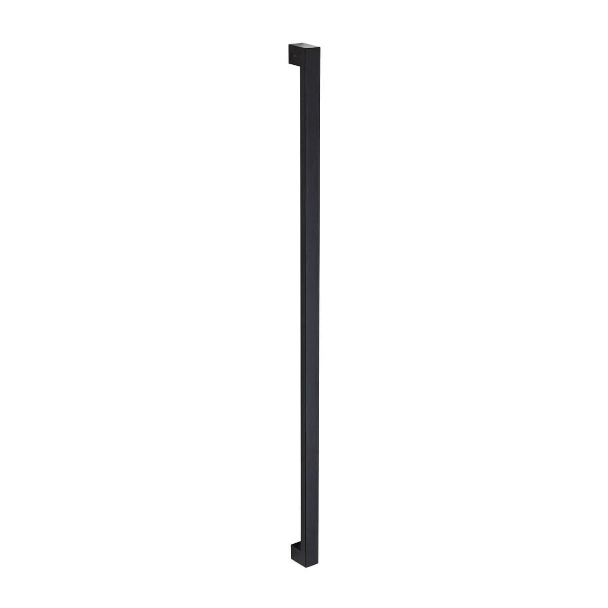 Zanda Polo Pull Handle 1200mm - Available in Various Finishes and Functions - Matt Black | Rear Fix