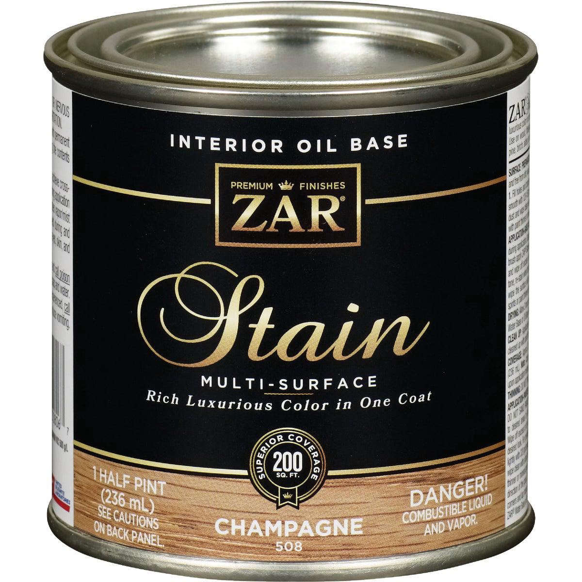 Zar 12 Pt Champagne Oil-Based Multi-Surface Interior Stain