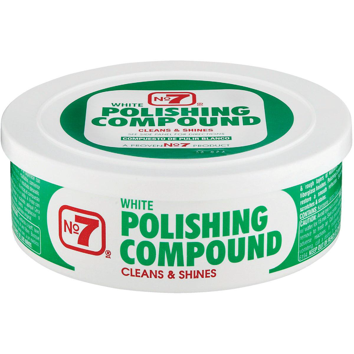 NO 7 10 Oz Paste White Polishing Compound