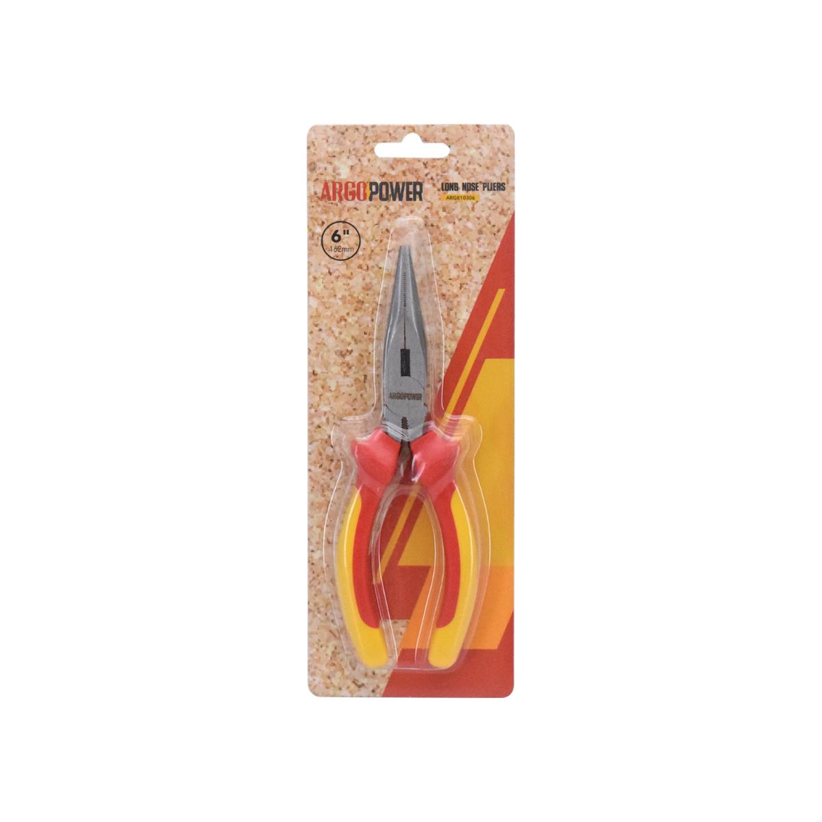 Argo Long Nose Pliers 6″  Precision & Durable