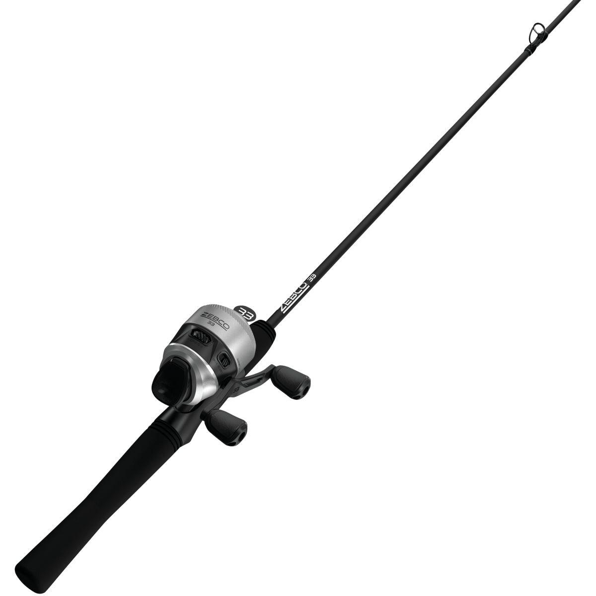 Zebco 33 6 Ft Z-Glass Fishing Rod 038 Spincast Reel