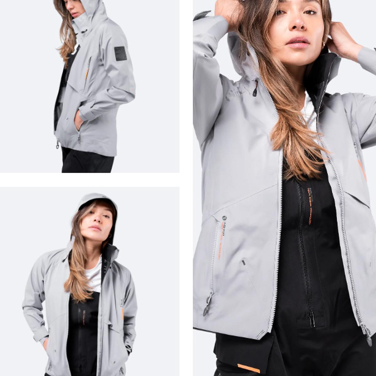 ZHIK Womens INS200 Waterproof Jacket 8211 PLATINUM XS