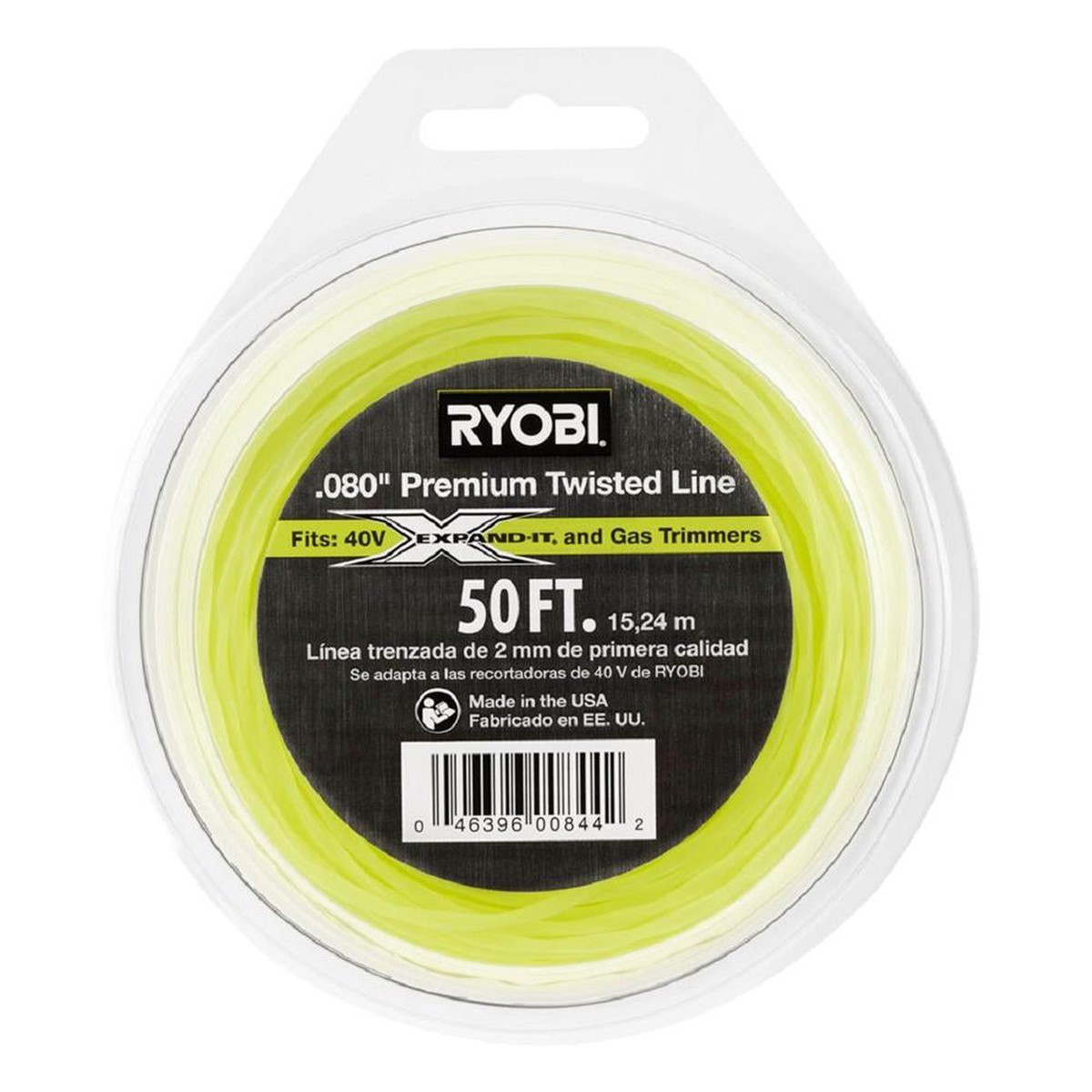 .080" TWISTED LINE, BULK SOLD