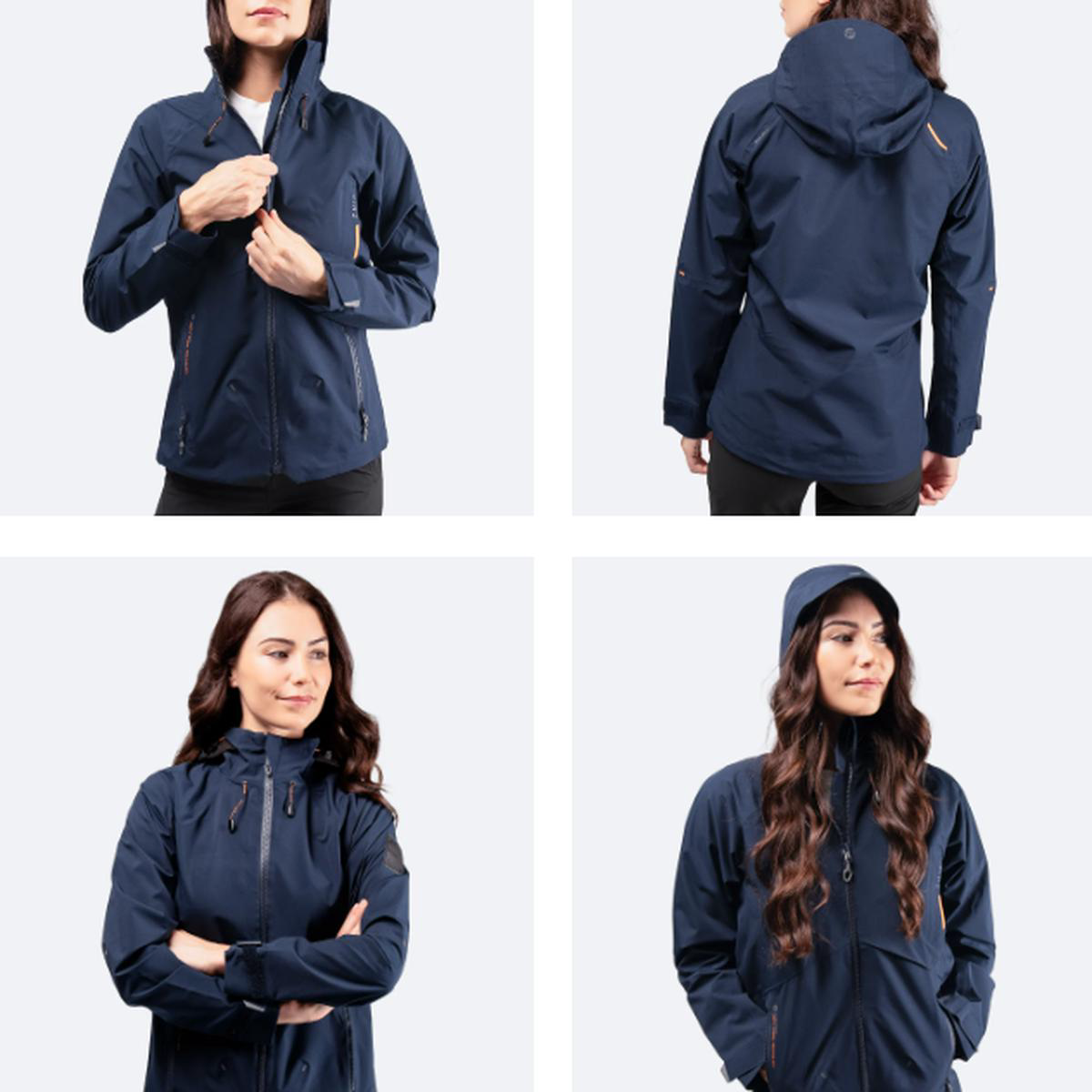 ZHIK Womens INS200 Waterproof Jacket 8211 MIDNIGHT BLUE L