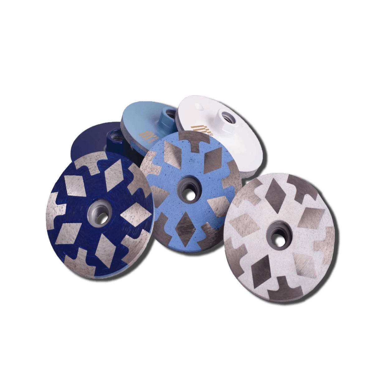 Zenesis 4 Inch Resin Filled Cup Wheels - Coarse 50/60 Grit