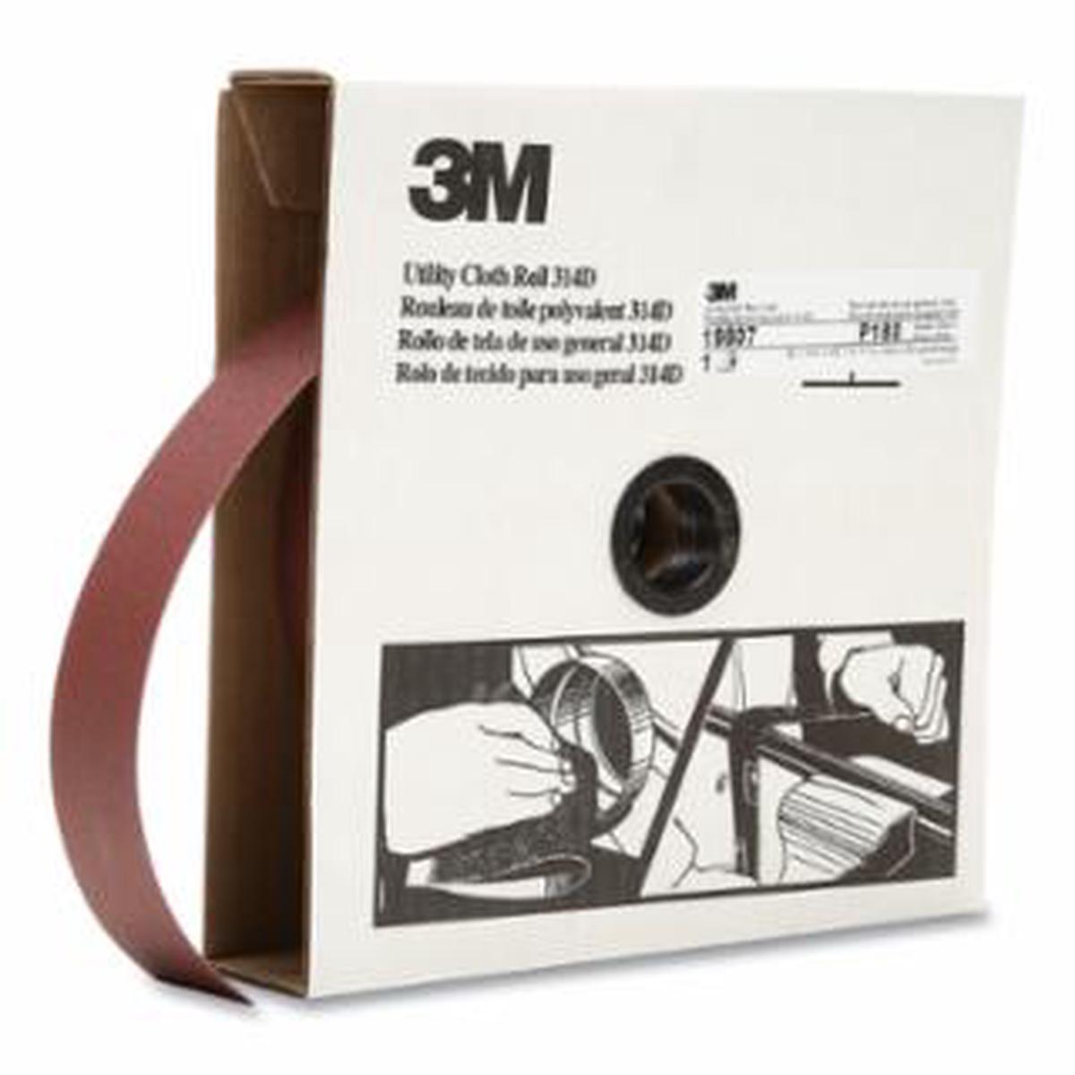 1.5"Wx50YD P80 Utility Cloth Roll 314D