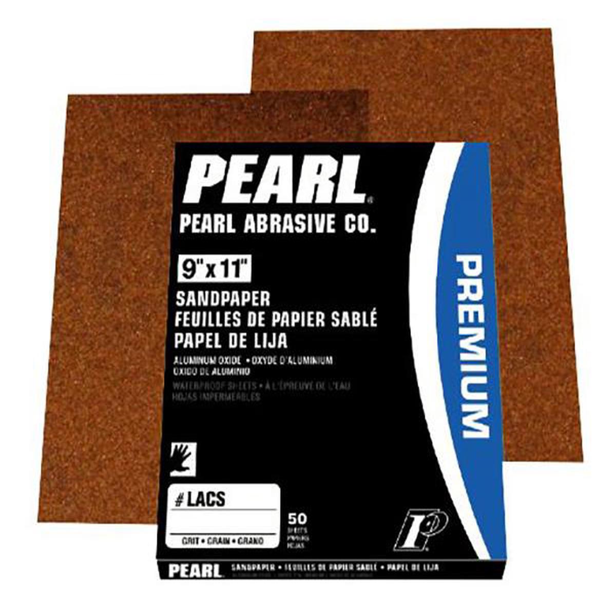 LACS0320 9 x 11 Silver Line Sandpaper Sheets (50 Pack)