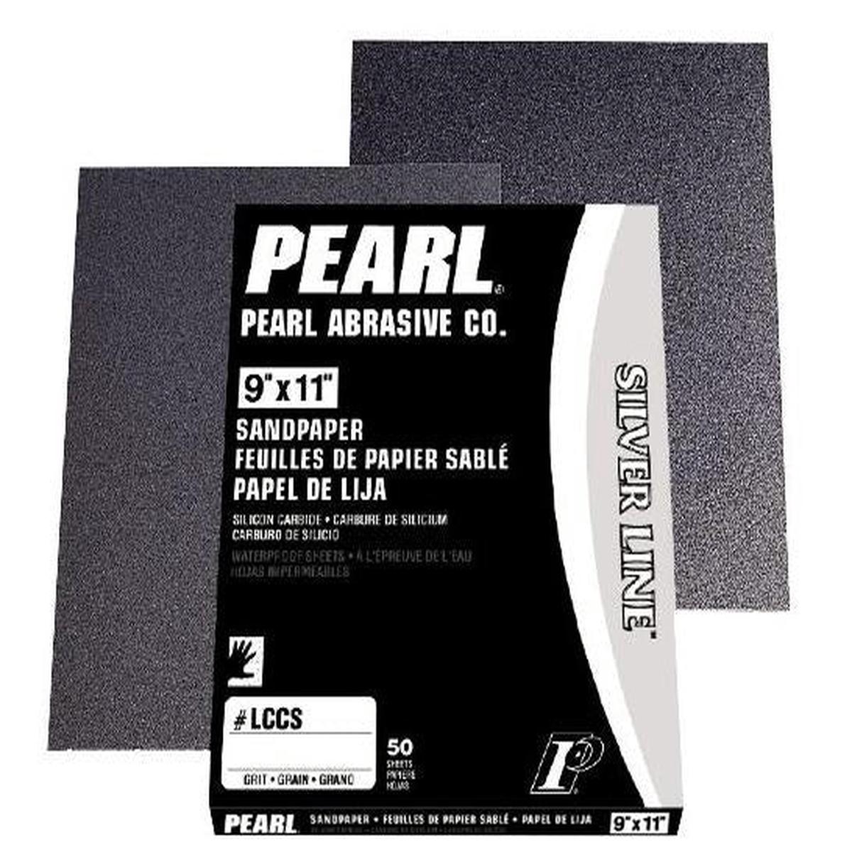 LCCS180T 9 x 11 Silver Line Sandpaper Sheets (50 Pack)