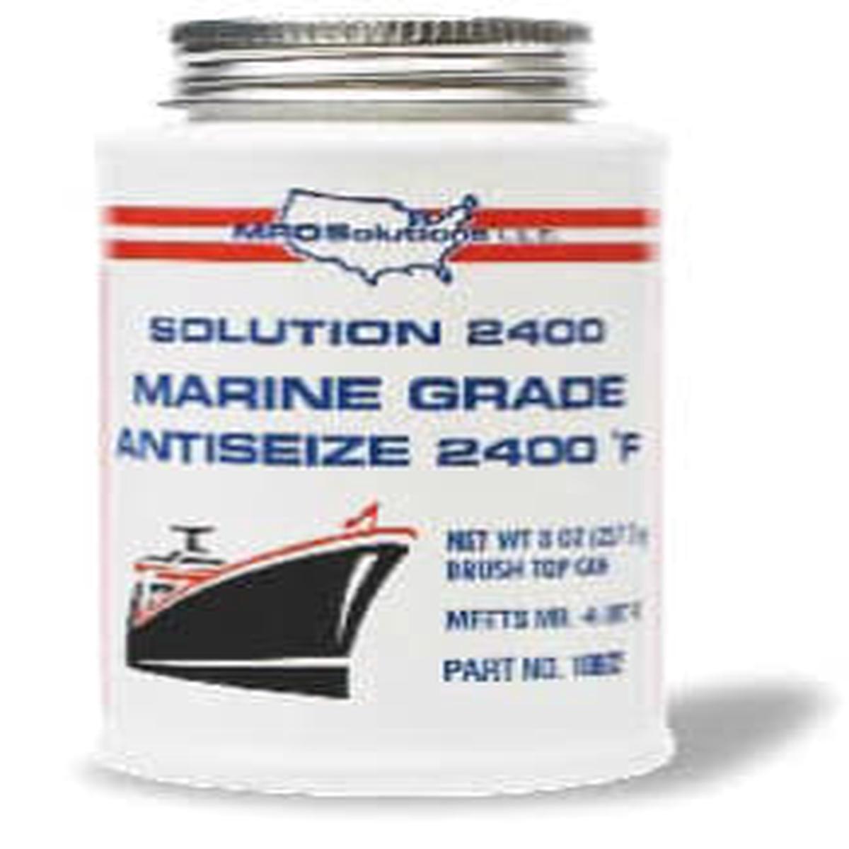 10810 MRO Solutions Solution 2400 Marine Grade Anti-Seize Compound - 8 lb (Pack of 2)