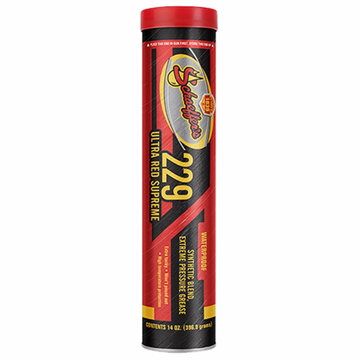 229 Ultra Red Supreme Waterproof Grease Tubes