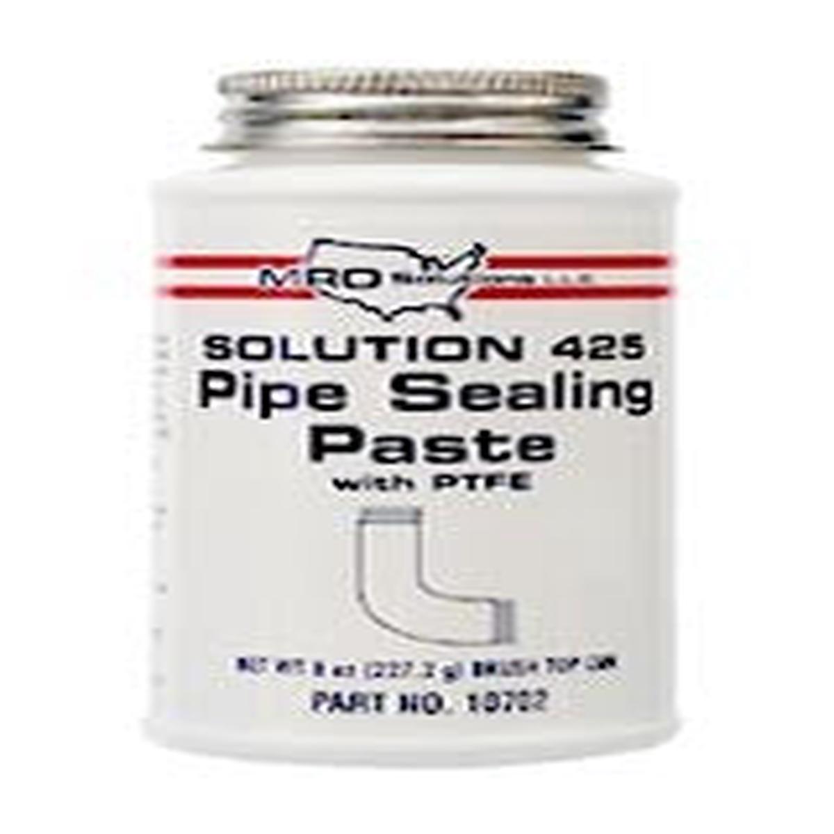 10702 MRO Solutions Solution 425 Pipe Sealing Paste with Teflon - 8 oz (Per Can)