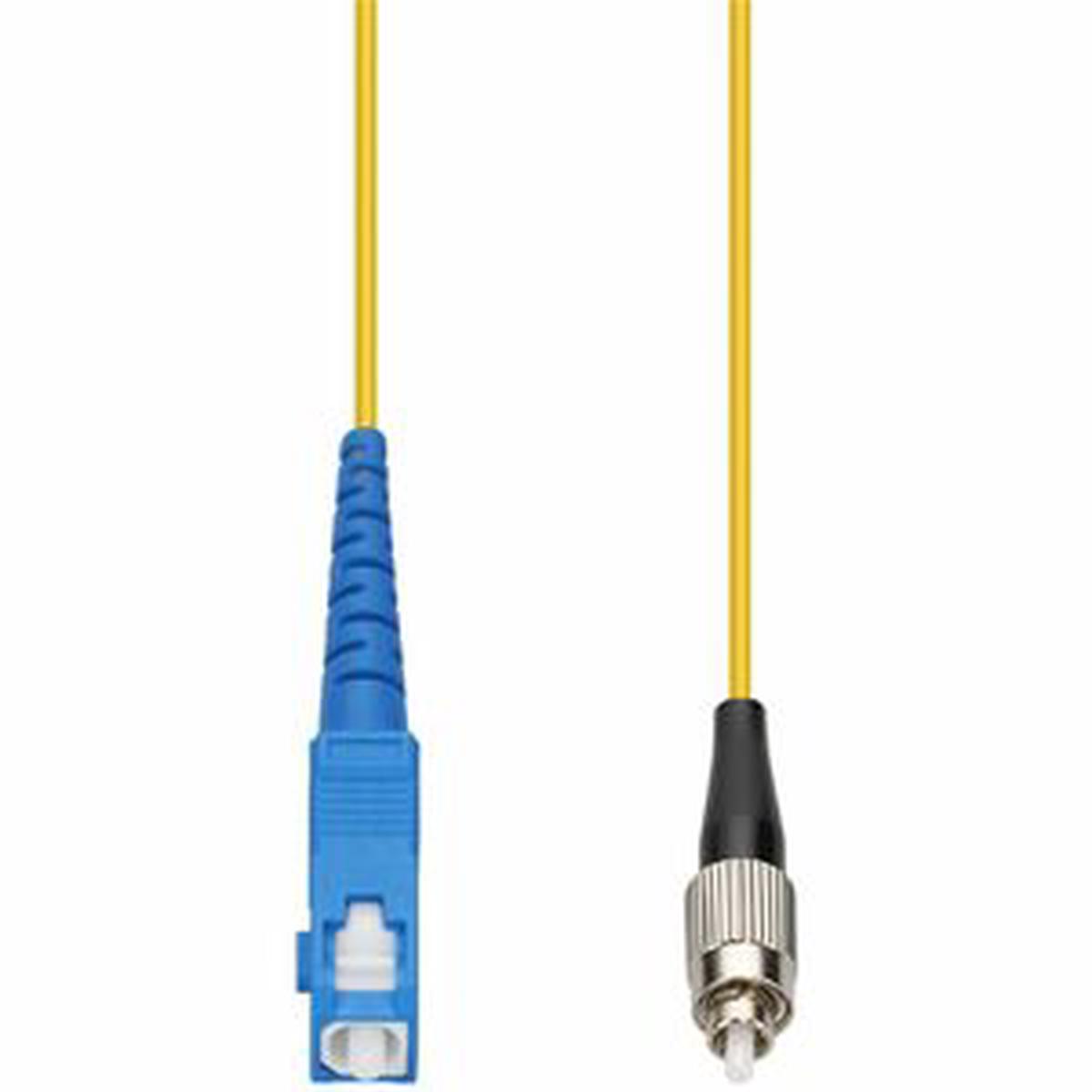 AddOn 7m SC to FC Yellow OS2 Simplex OFNR (Riser-Rated) SMF Fiber Patch Cable