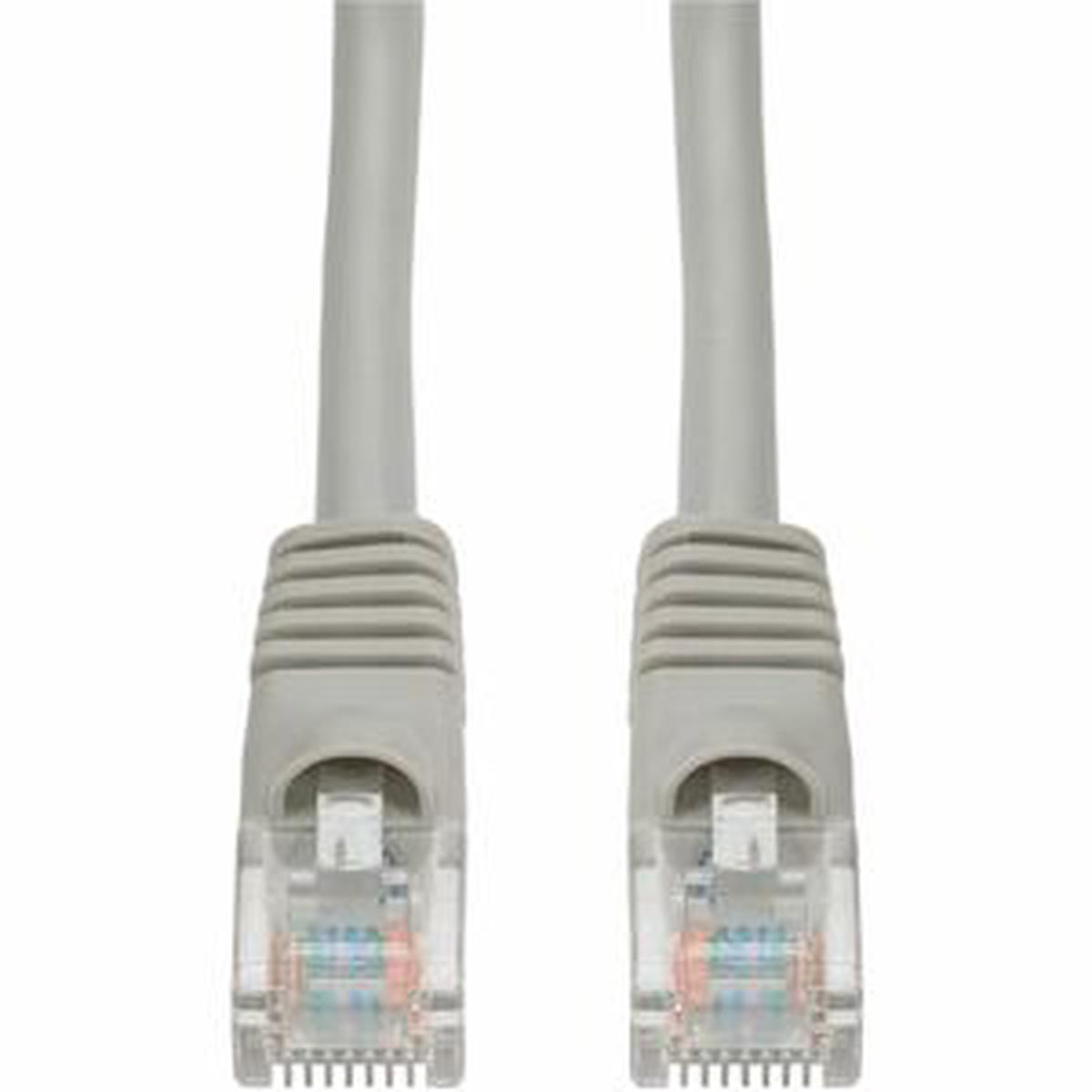 AddOn 0.5m Gray CAT 5E PVC Ethernet Cable Snagless Bubble Boot RJ-45 M/M
