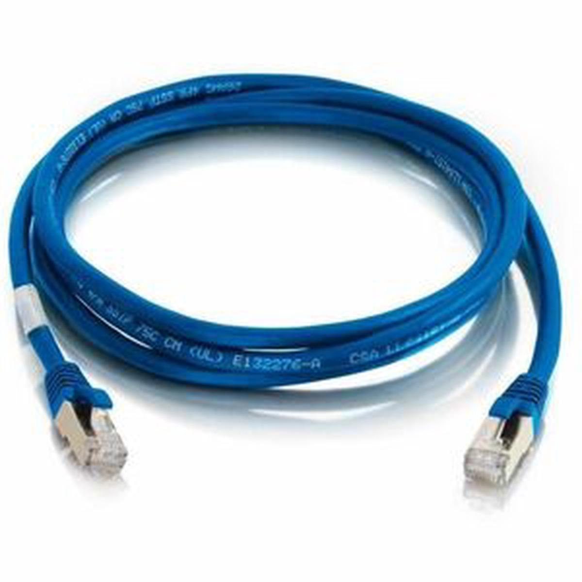 C2G-6ft Cat6a Snagless Shielded (STP) Network Patch Cable - Blue