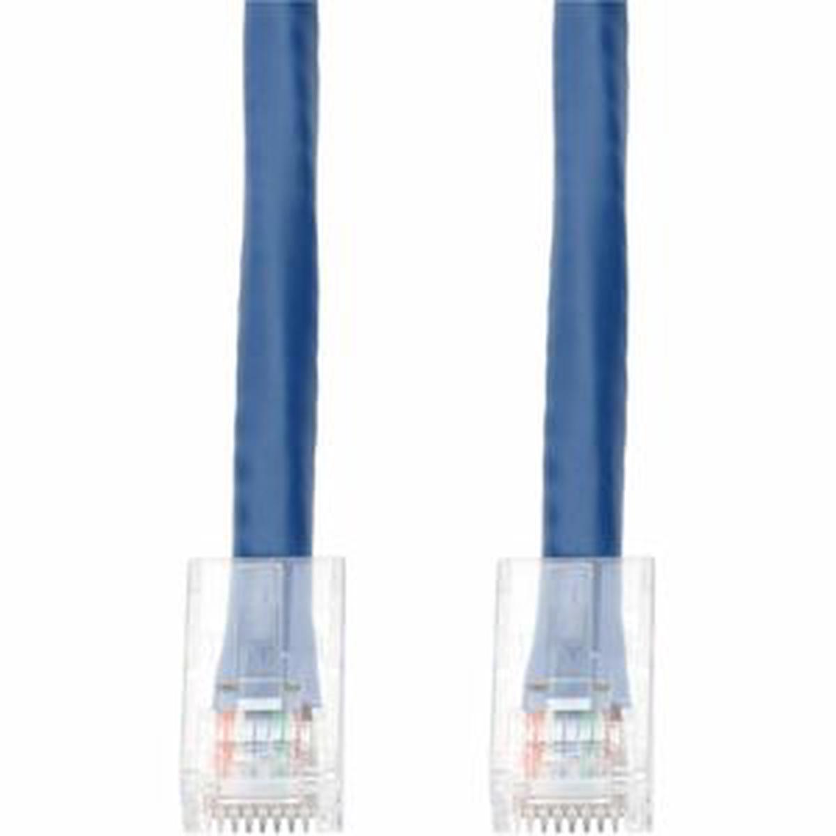 AddOn 13in Blue CAT 6A PVC Ethernet Cable Non-Booted RJ-45 M/M