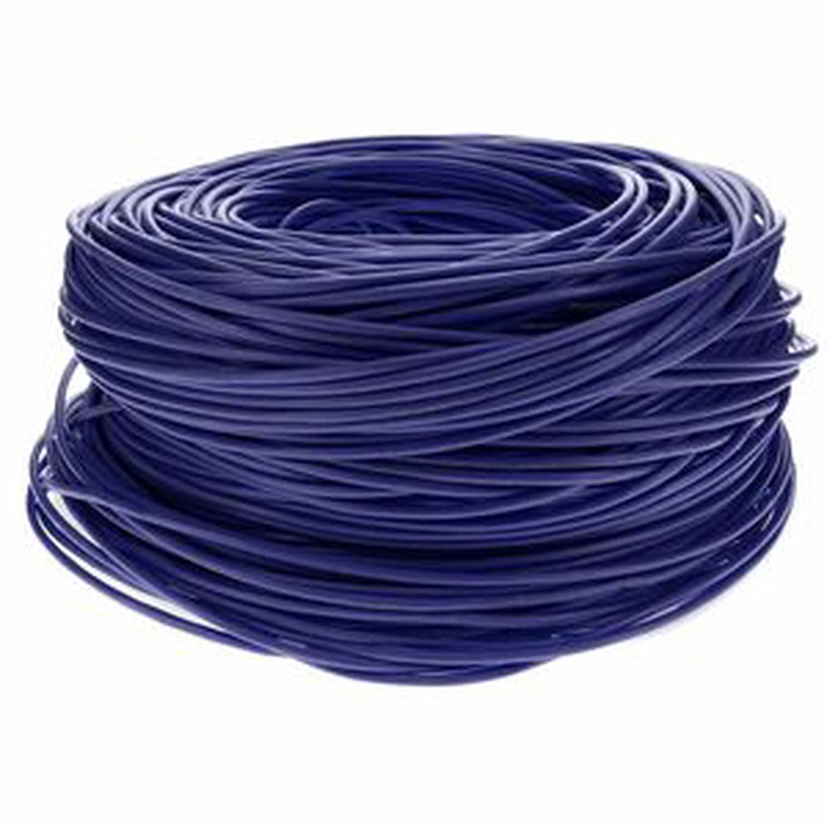 AddOn 1000ft Non-Terminated Purple CAT 6 PVC Bulk Cable