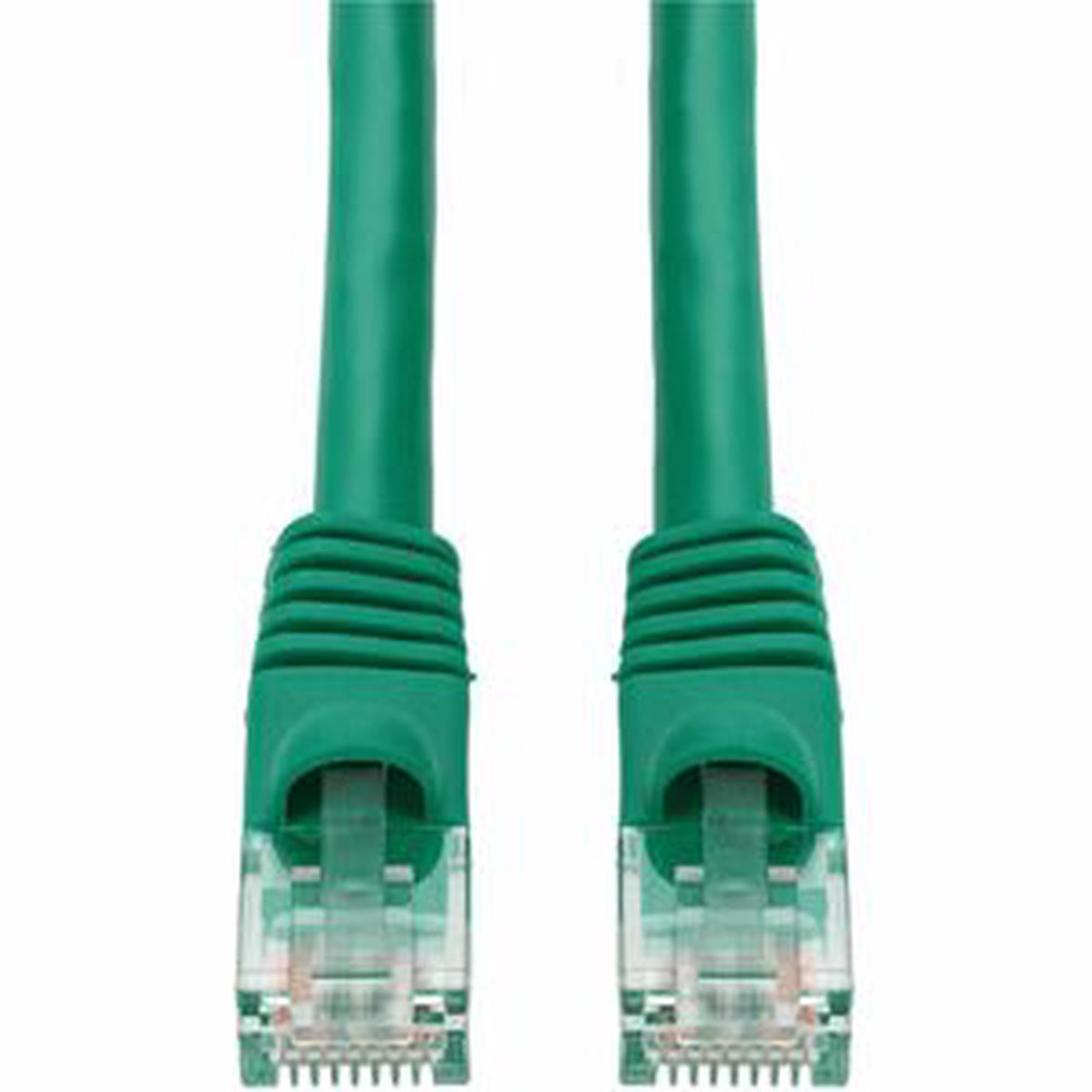AddOn 10ft Green CAT 6 PVC Ethernet Cable Snagless Bubble Boot RJ-45 M/M