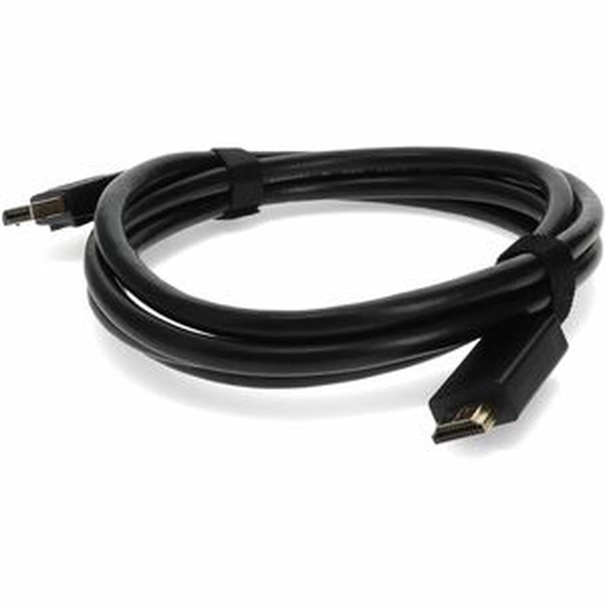 AddOn 15ft DisplayPort Male to HDMI Male Black Cable Which Requires DP++ For Resolution Up to 2560x1600 (WQXGA)